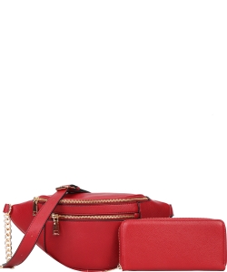 Fashion Belt Bag LH-8687 WINE